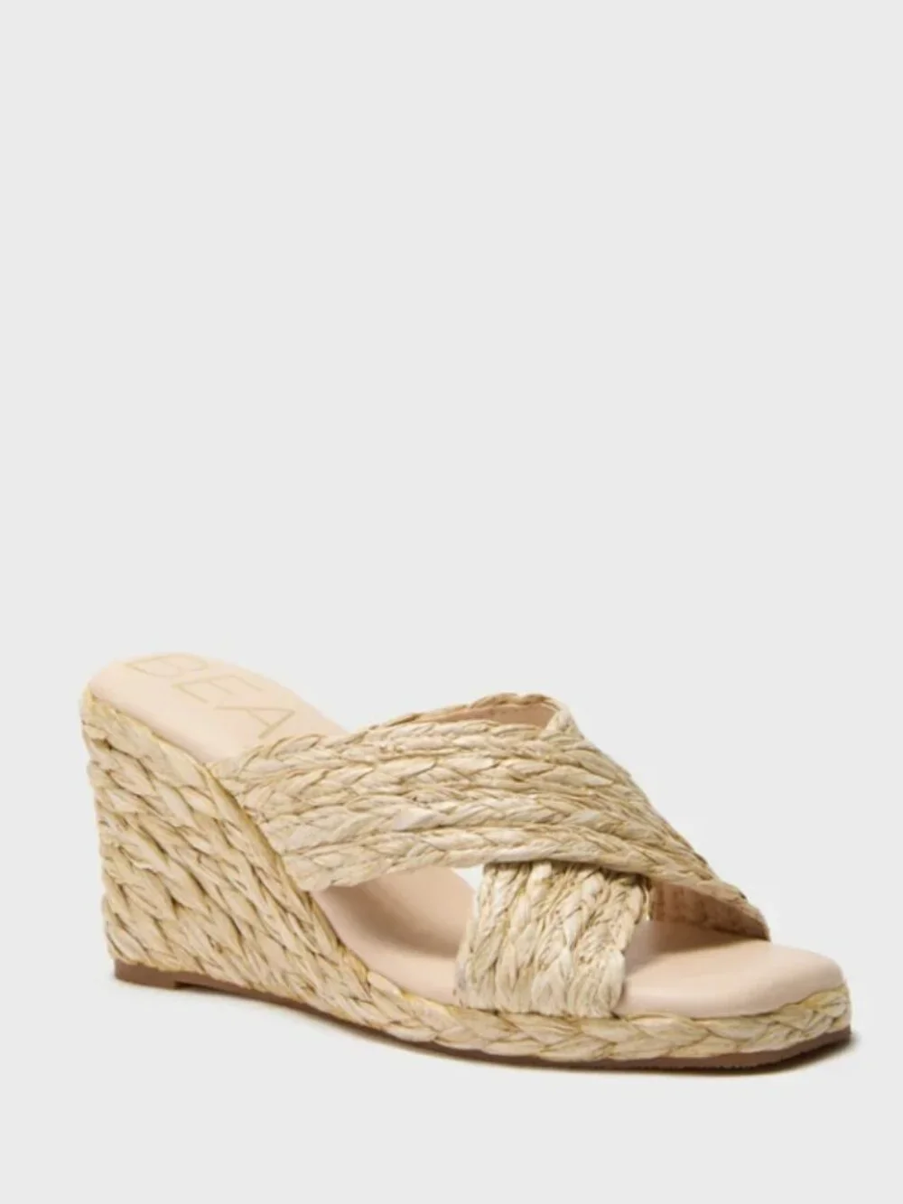 Matisse Natural Bondi Wedge Heels - 9